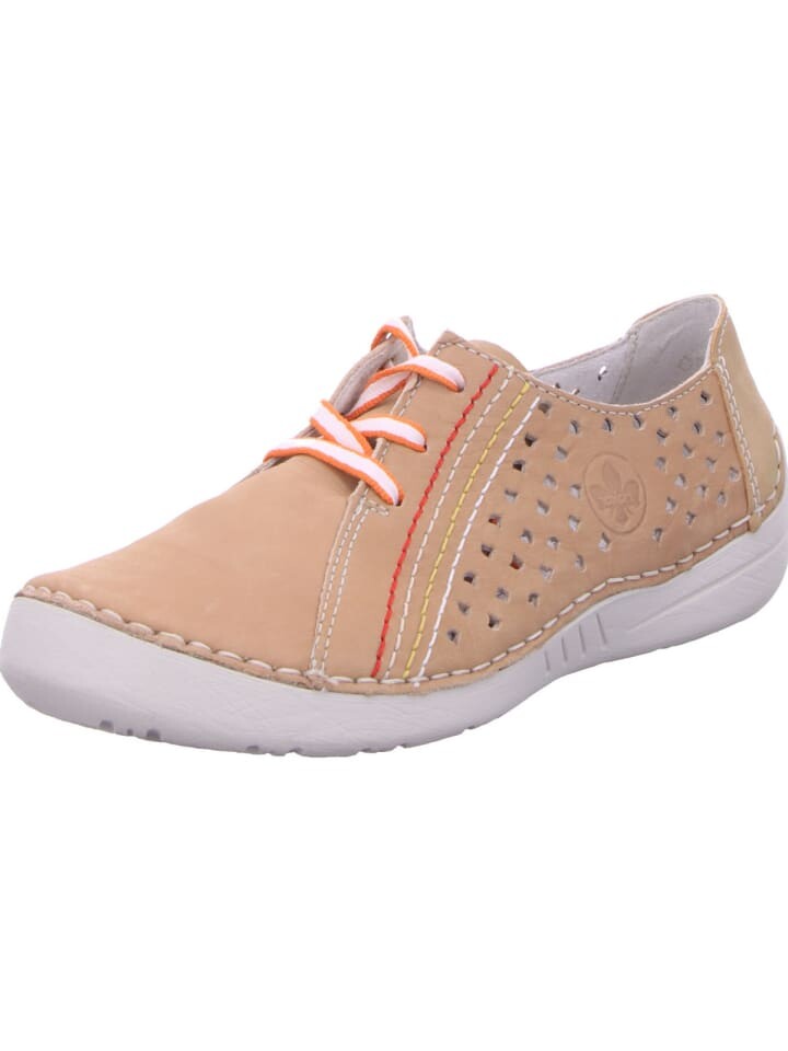 

Элегантные туфли на шнуровке rieker Schnürschuh beige, бежевый