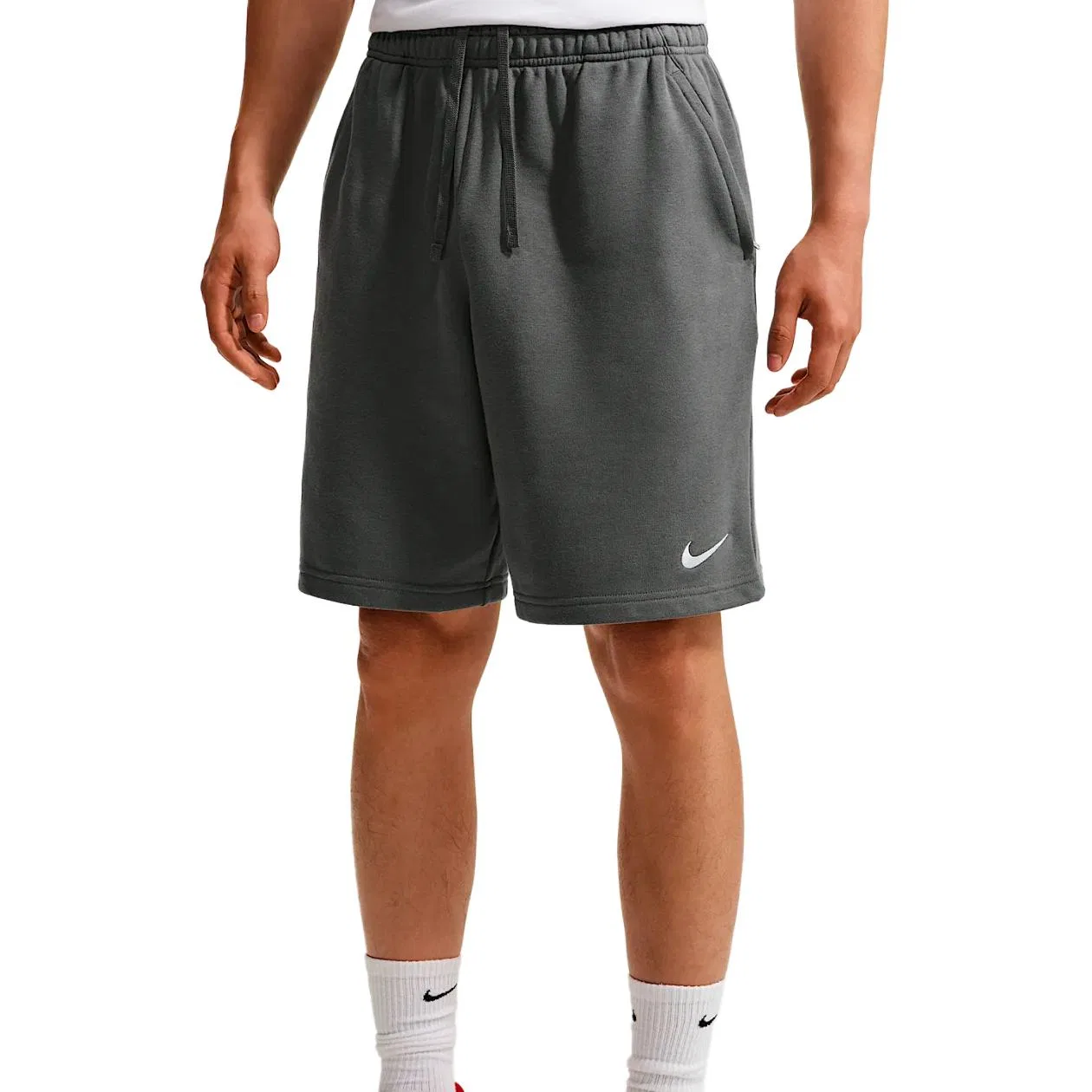 Мужские шорты повседневные Nike, Dark Gray/White