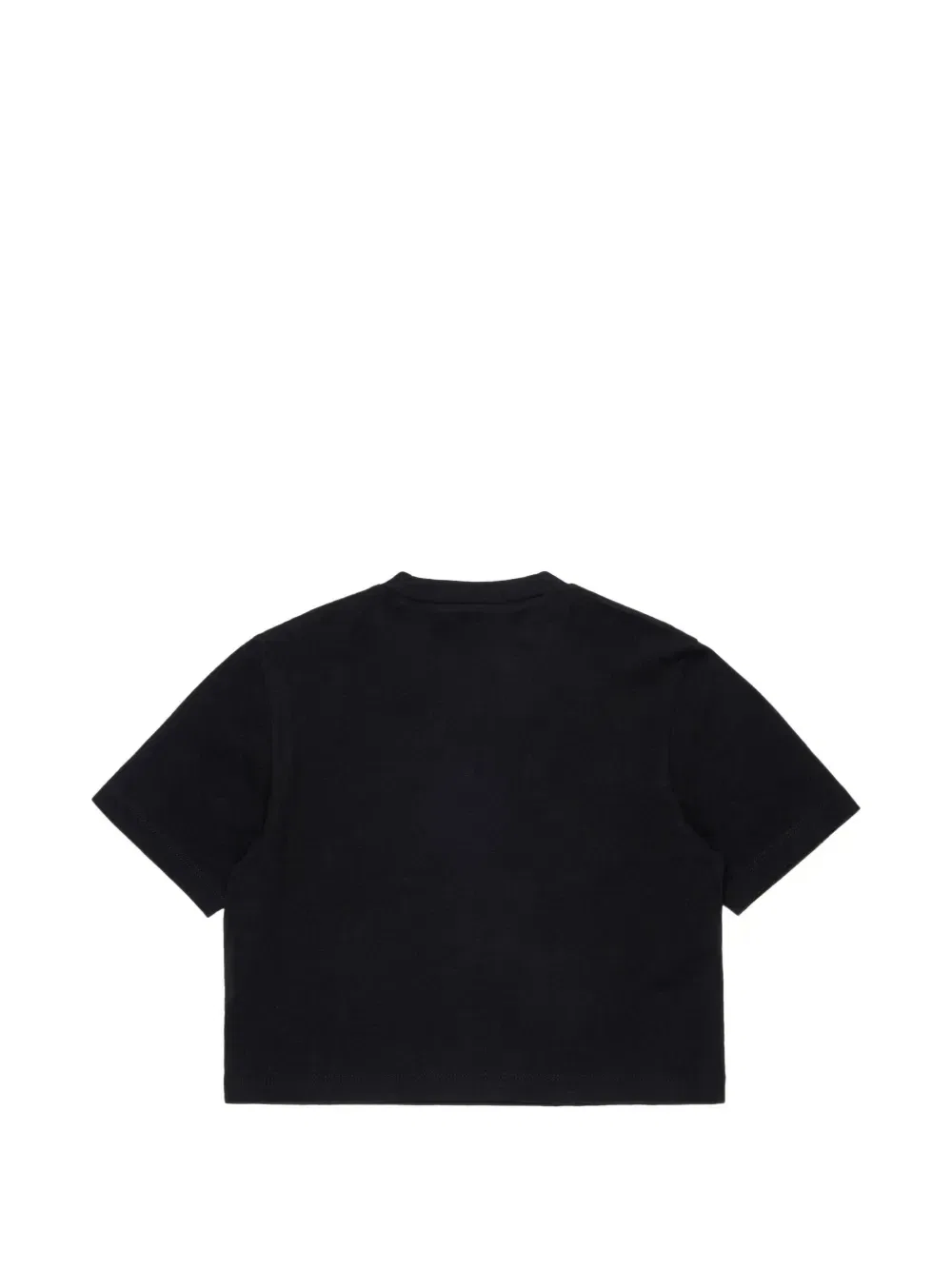 Укороченная футболка с логотипом Marni Kids, черный — фото 2
