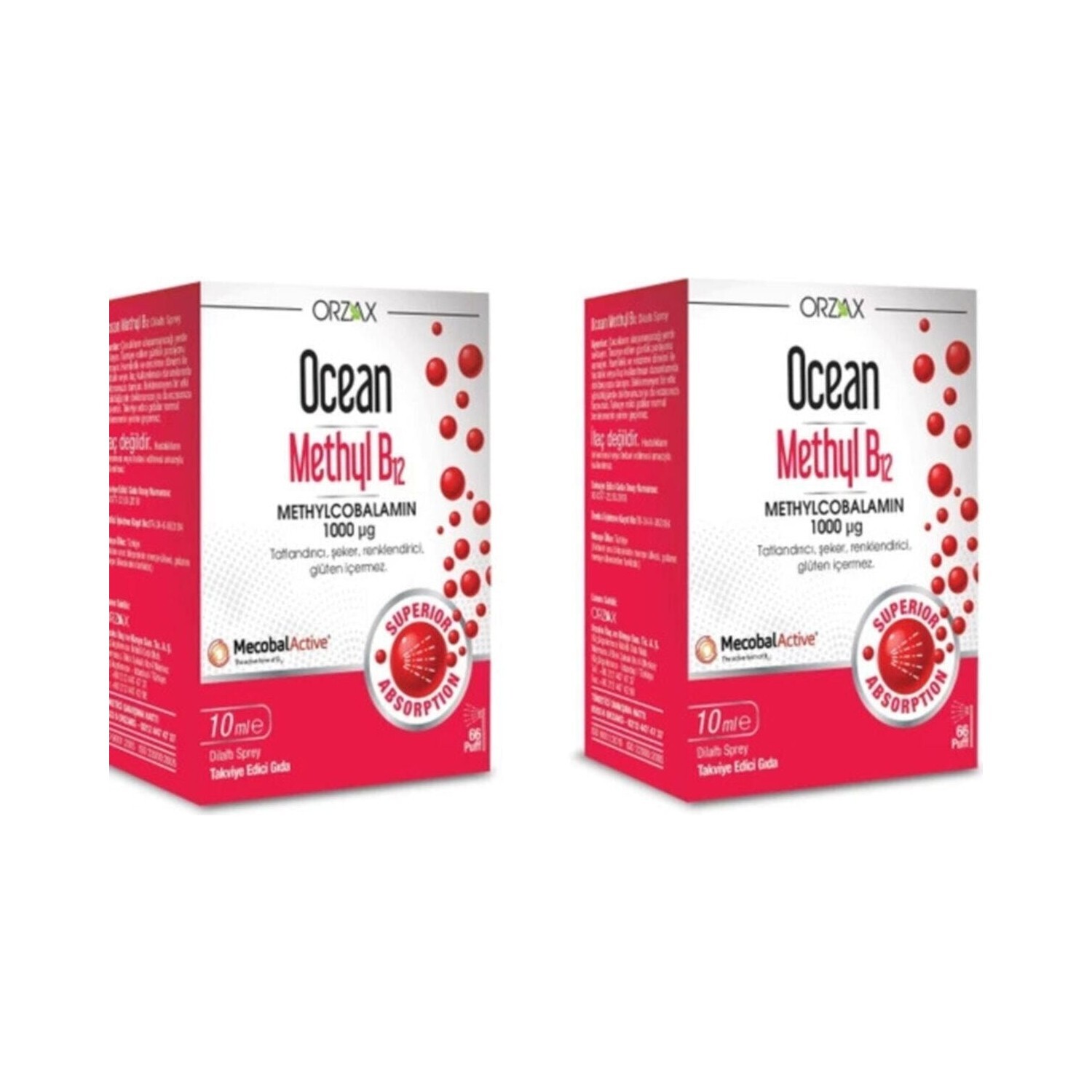 

Метил B12 Ocean 1000 мг, 2 упаковки по 10 мл