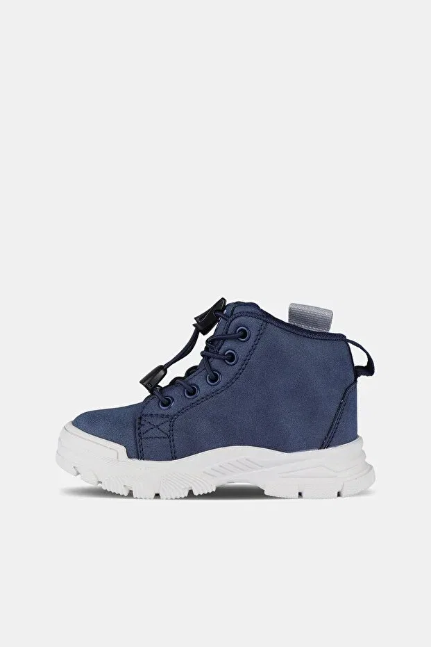 Детские ботинки для девочек на плоском ходу Marcus Vicco, Navy Blue — фото 2
