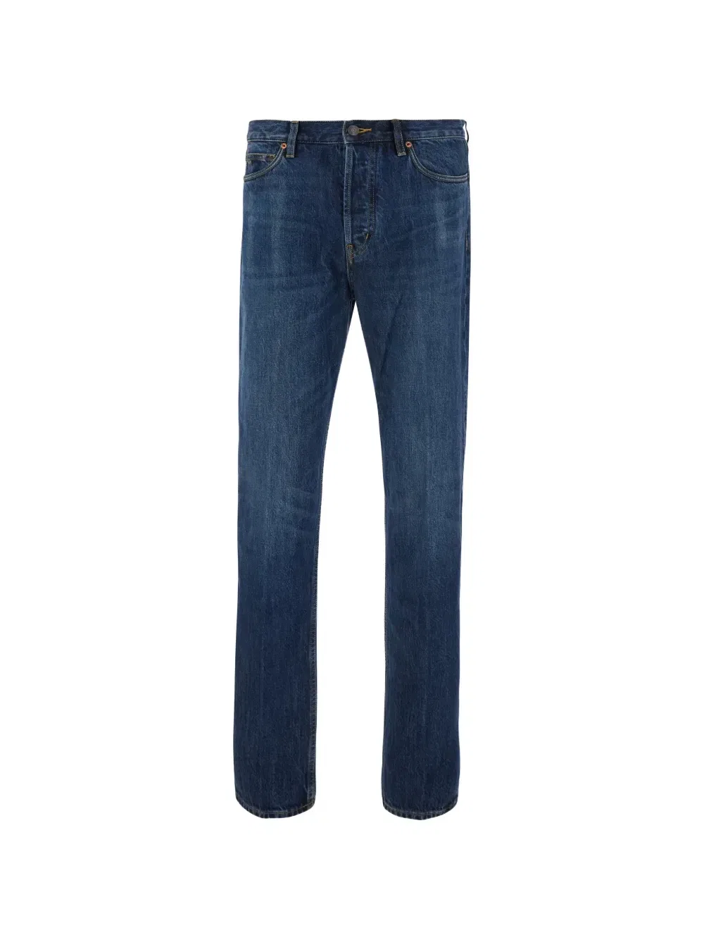 Зауженные джинсы J23 EMPORIO ARMANI, синий