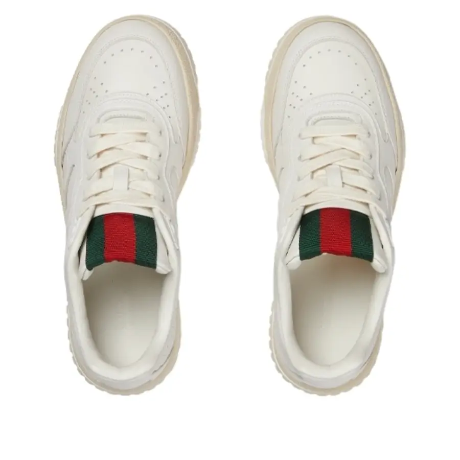 Кроссовки (WMNS) Gucci Re-Web Sneaker 'White', белый — фото 3