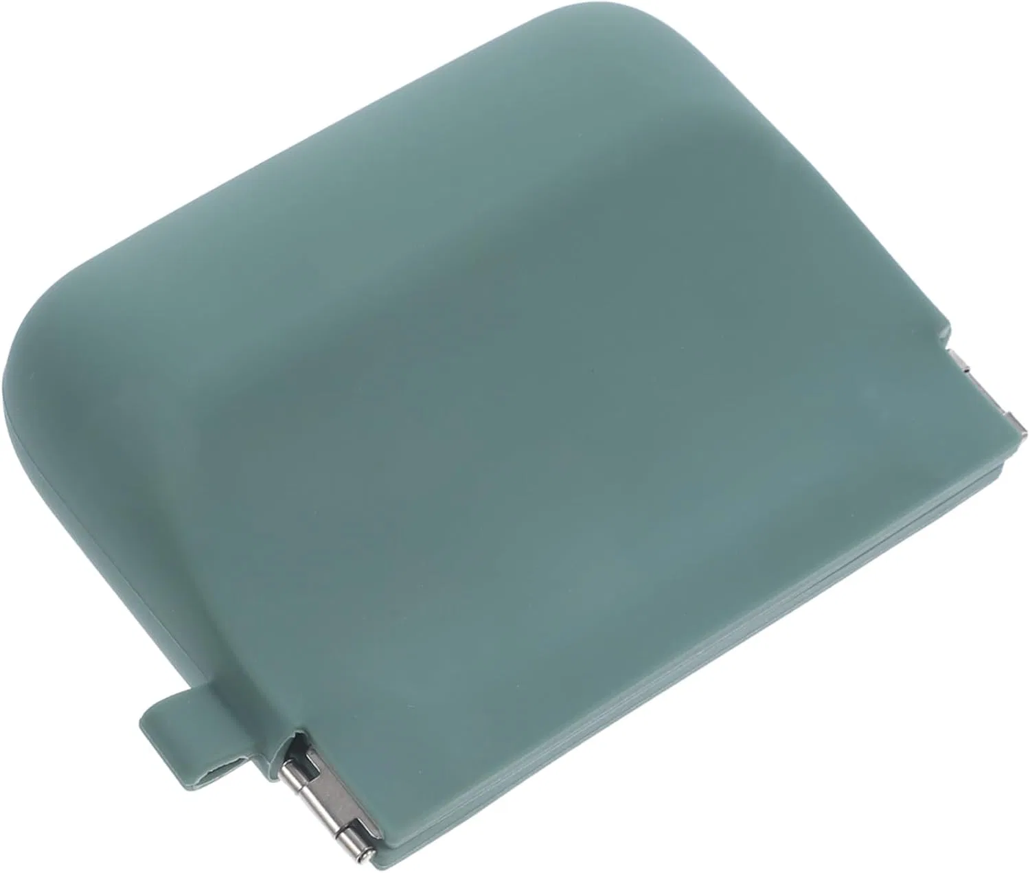 Косметичка зеленая Ciieeo из силикона 10.9x8x3.1 см