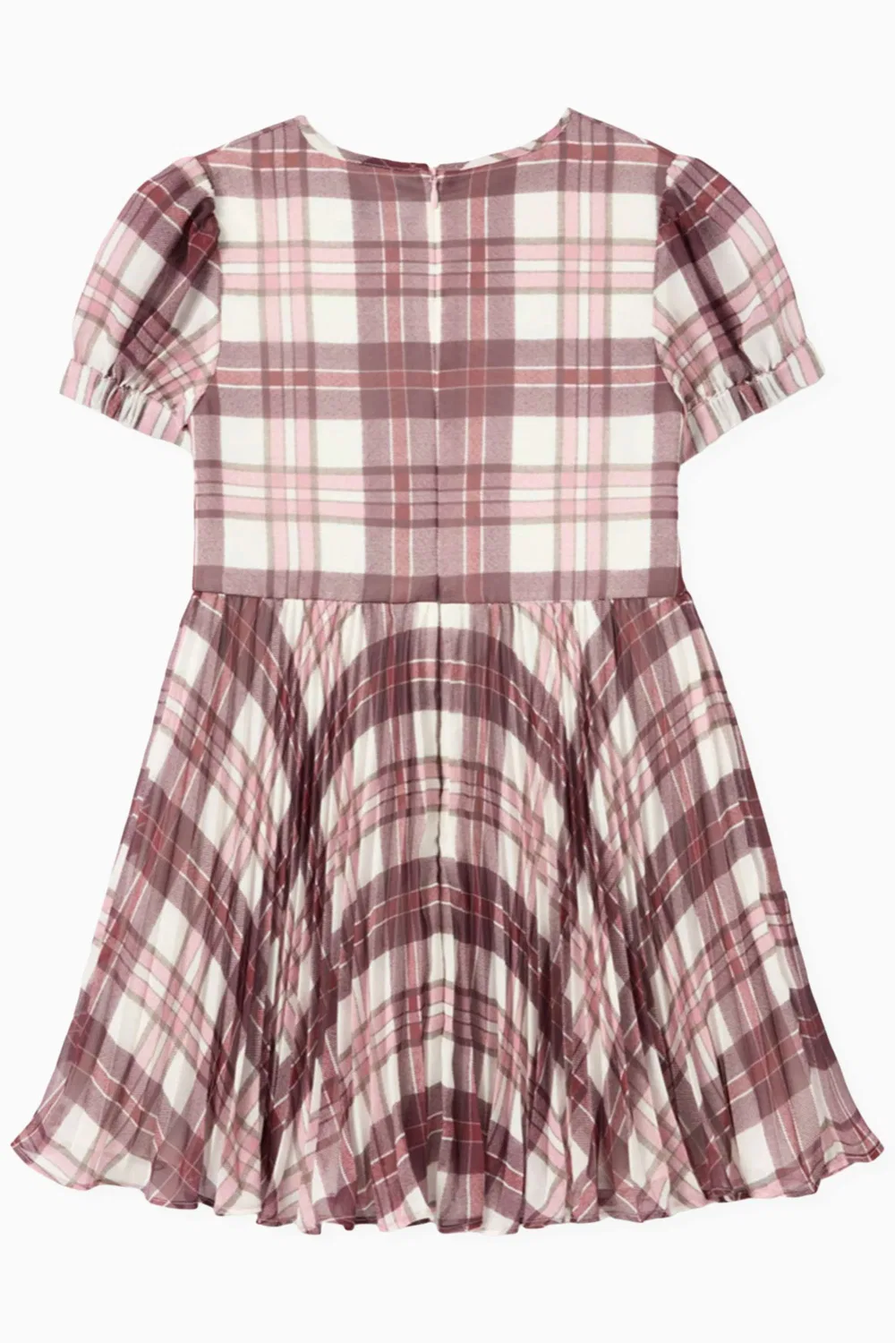 Платье в клетку из шифона Plaid Dress Self Portrait — фото 2