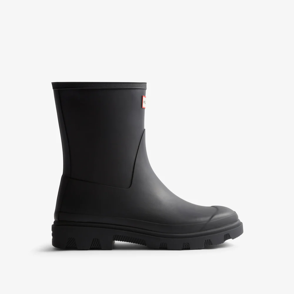 

Резиновые сапоги Hunter Wellington короткие, черный