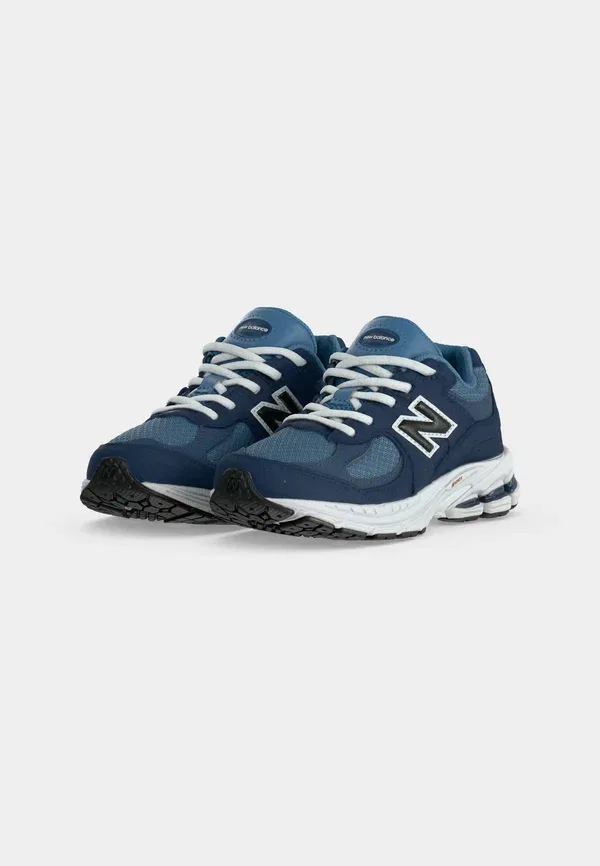 Кроссовки Leather and Textile 2002R New Balance Navy, Vintage Indigo, темно-синий — фото 3