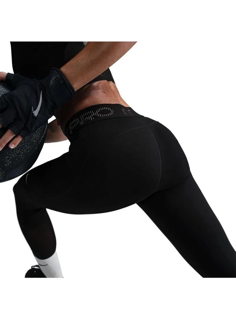 Женские леггинсы с длиной 7/8 Nike Df mr, Черный — фото 3