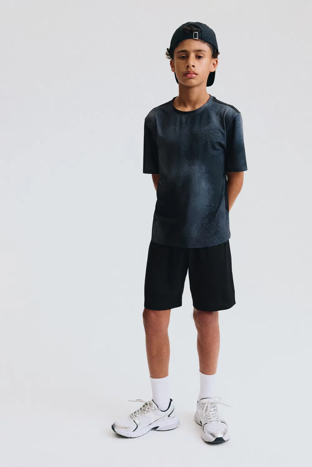 Спортивный комплект из 2 предметов с Drymove H&M, Schwarz/Grau