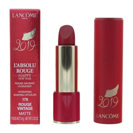 Помада Lancôme Labsolu Rouge 2019 Edition 178 Rouge Vintage, Цвет Rouge Vintage