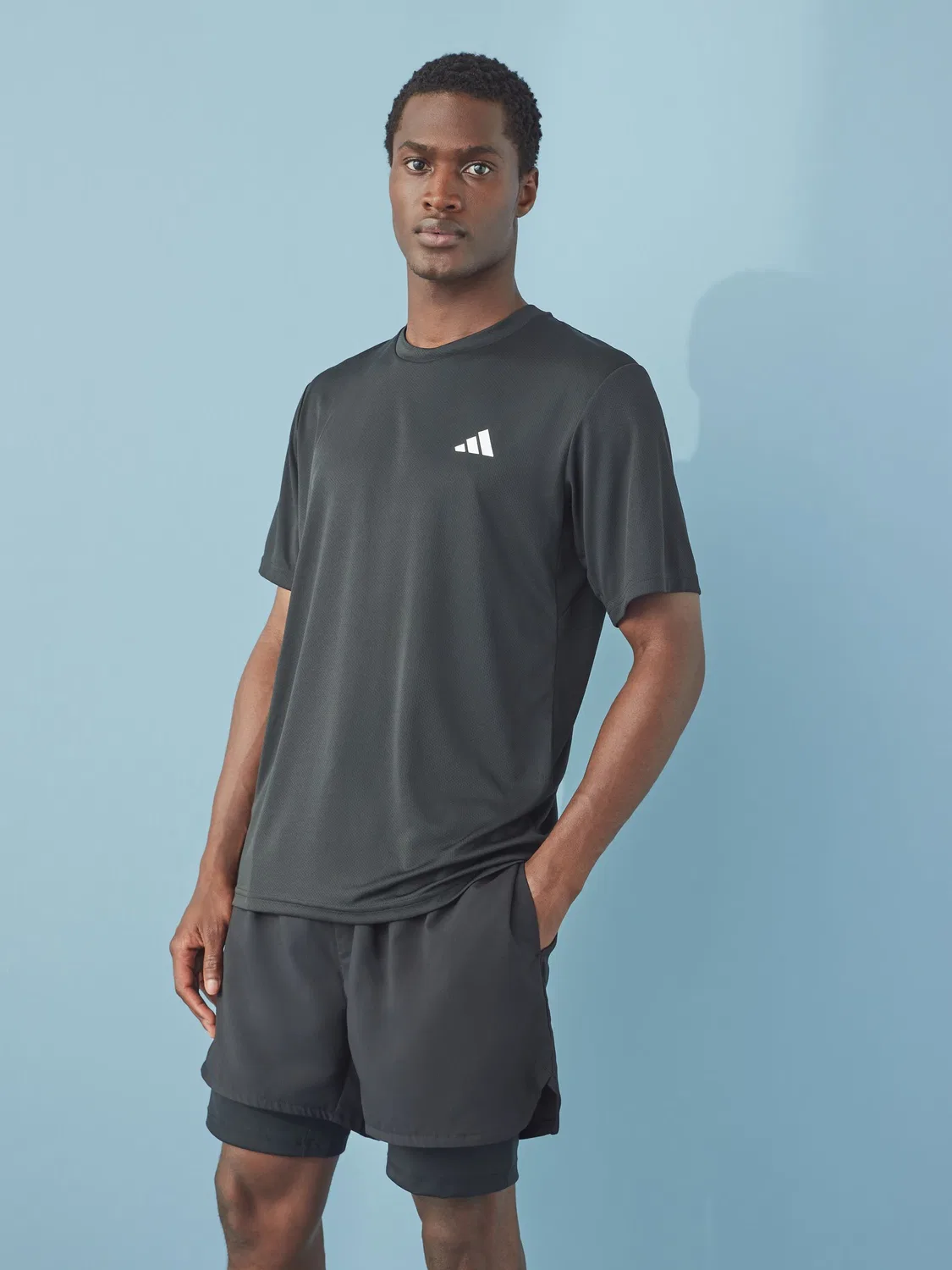 Футболка тренировочная Train Essentials adidas, черный — фото 4
