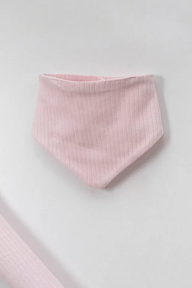 Детский комплект одежды для новорожденных девочек хлопковый Ruffled combed cotton Neu Kids, Pink — фото 4
