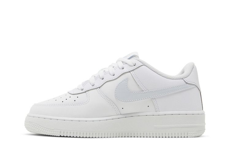 Кроссовки Nike Air Force 1 GS 'White Aura', белый — фото 4
