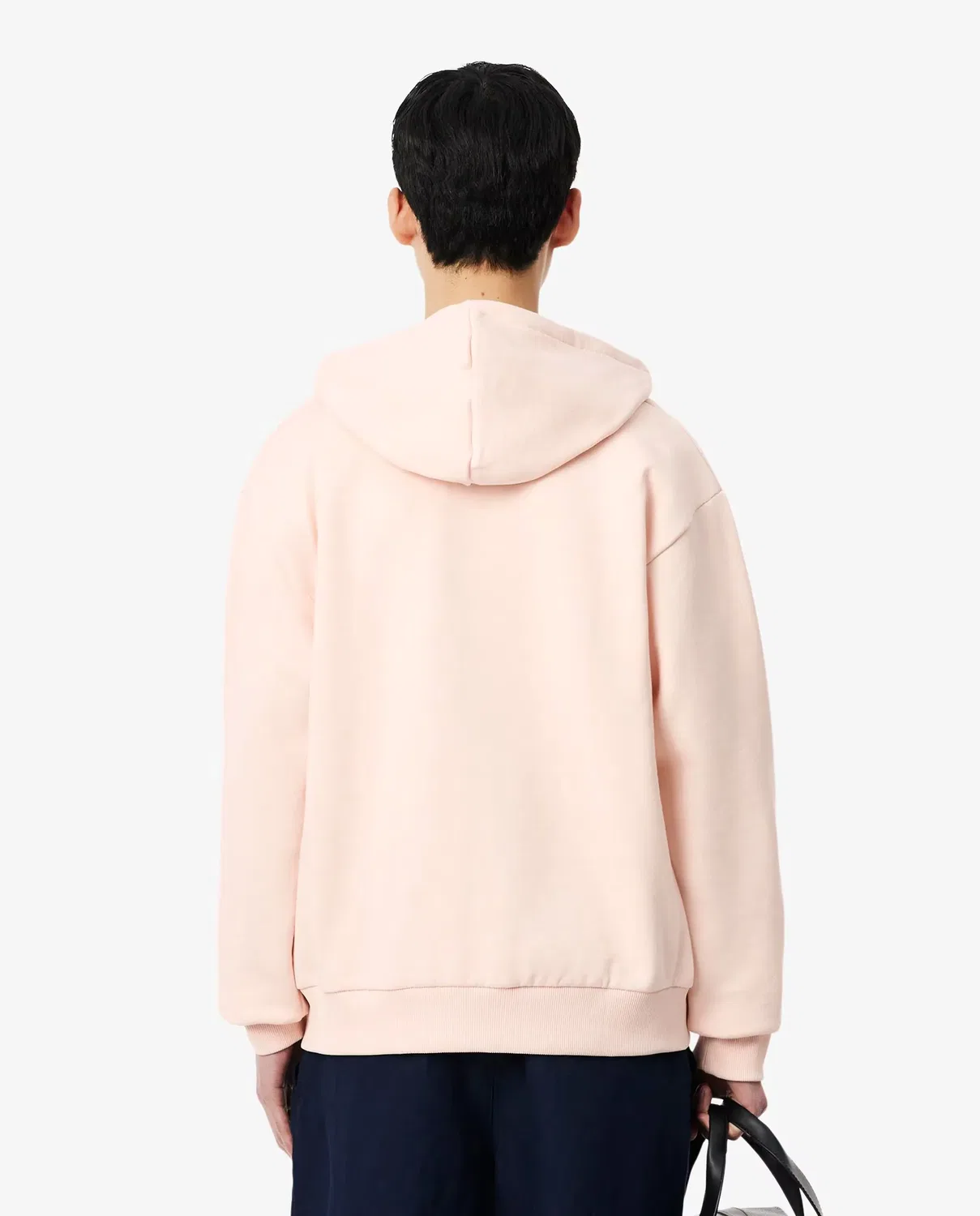 Мужская худи Lacoste с капюшоном, из футера, Rosa — фото 2