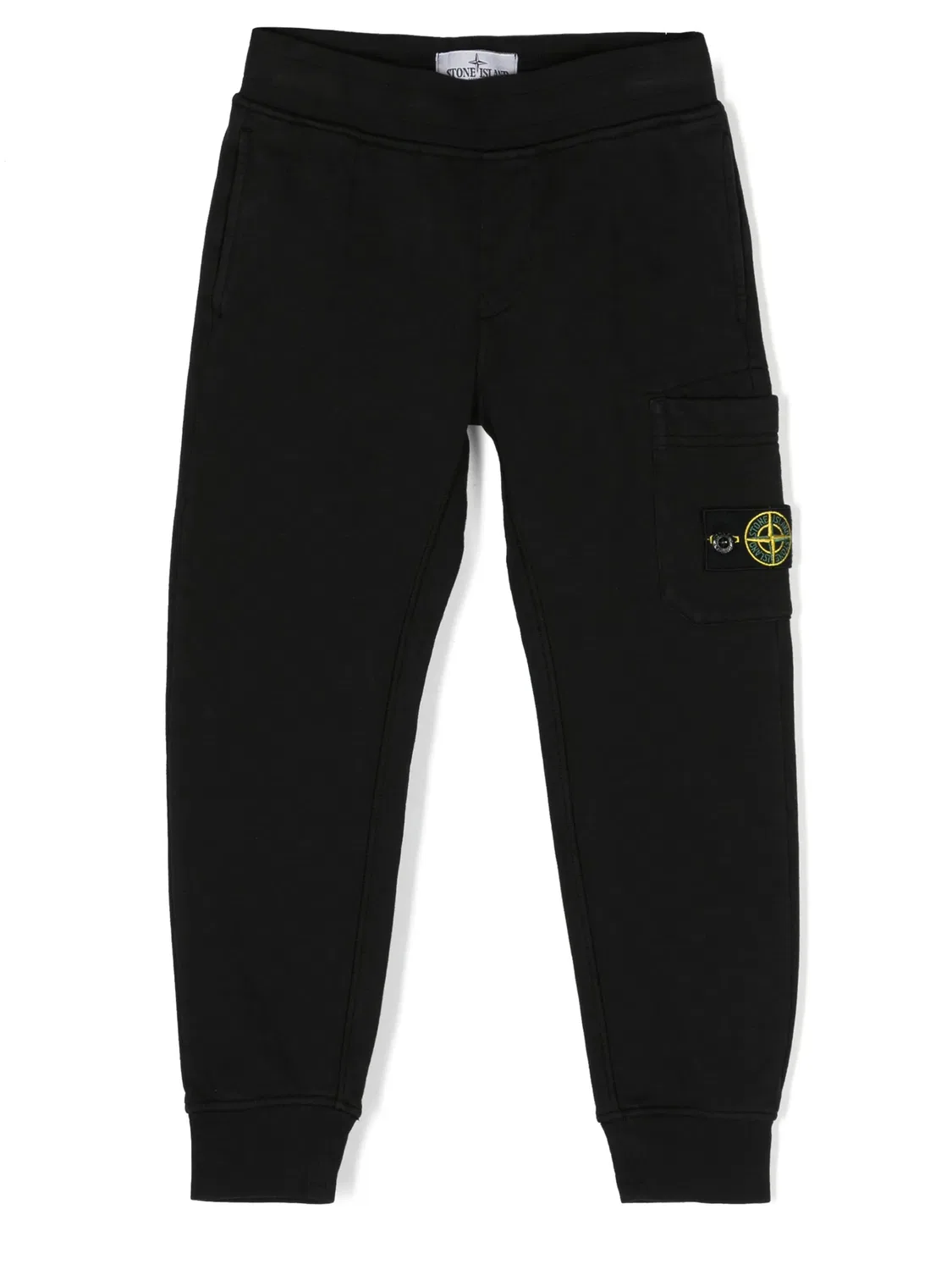 Брюки-треки с эмблемой компаса Stone Island, черный
