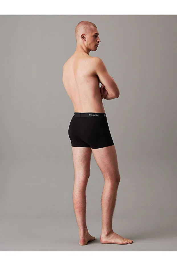 Мужские боксеры эластичные Calvin Klein, Black — фото 3