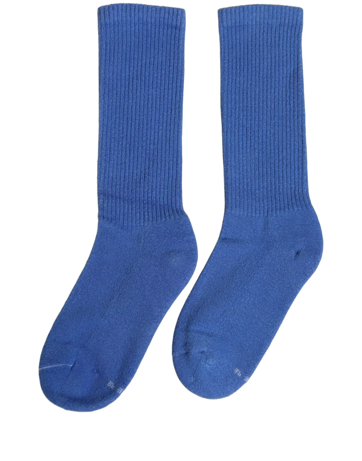 Женские носки с рубчатой текстурой Mid Calf Dolce & Gabbana, Blue — фото 4