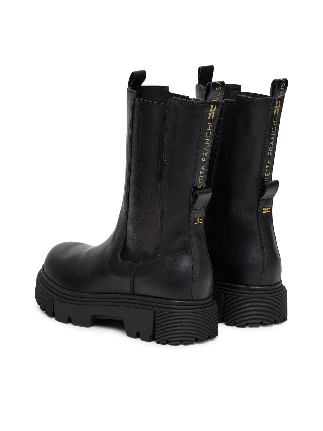 Ботильоны для девочки Chelsea Boot Elisabetta Franchi, черный — фото 3