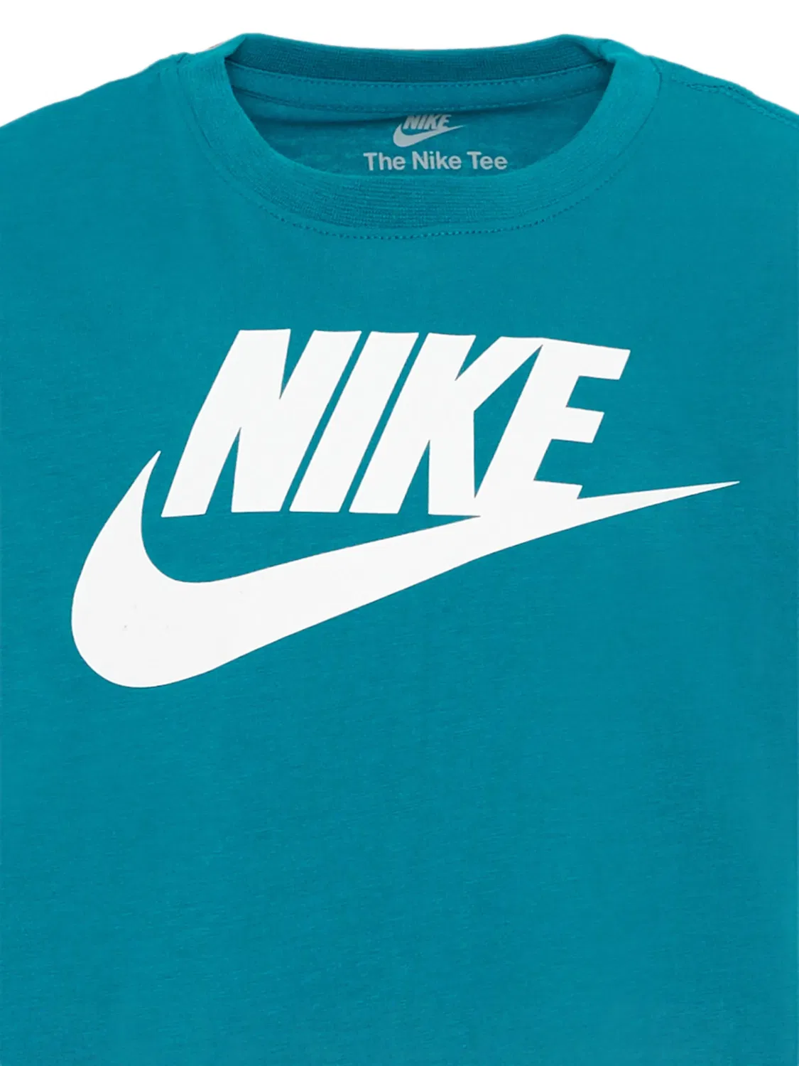 Футболка с логотипом Nike Kids, синий — фото 4