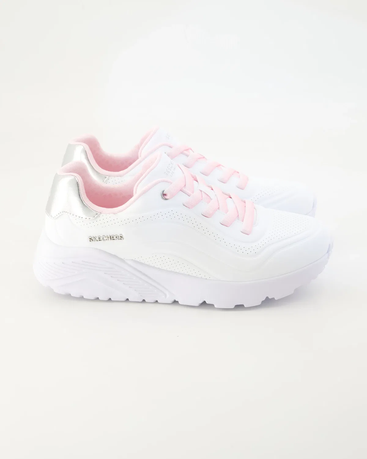 Кроссовки низкие на липучках Skechers, белый — фото 2