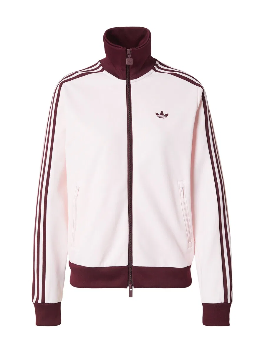 Худи на молнии ADIDAS ORIGINALS 'CLASSIC' в розовом цвете