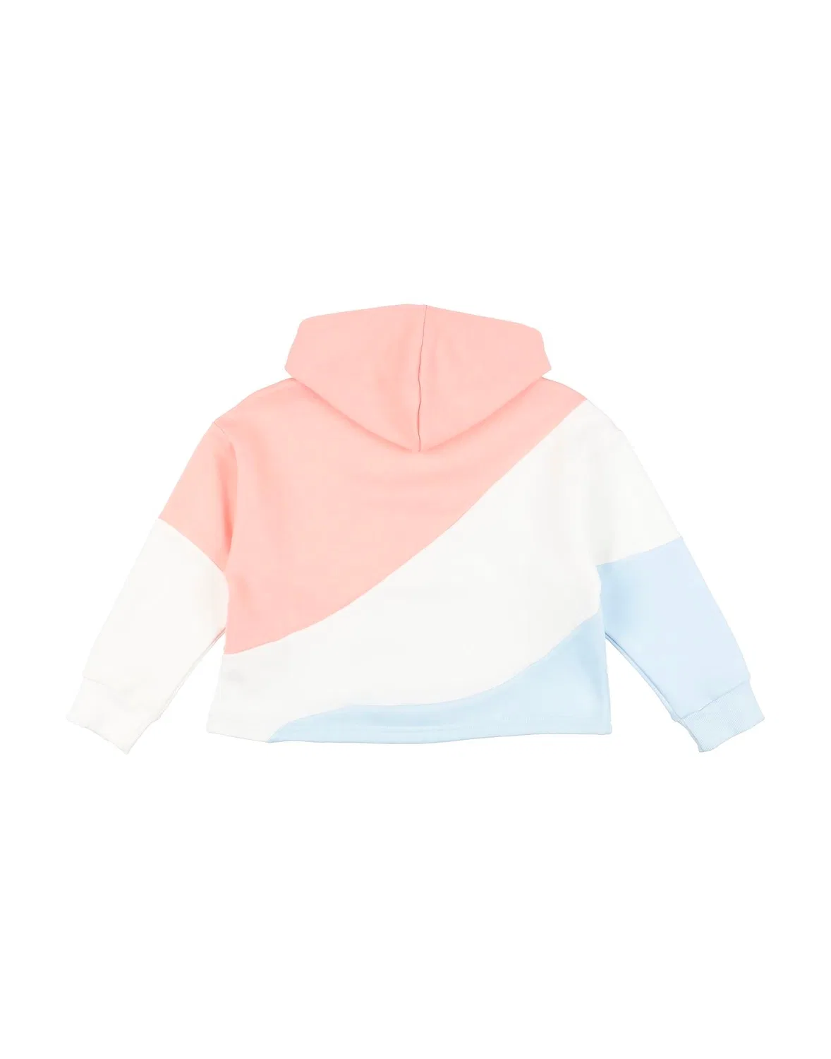 Детский свитшот на молнии с капюшоном Puma Power Cat Hoodie Fl G, лососево-розовый — фото 2