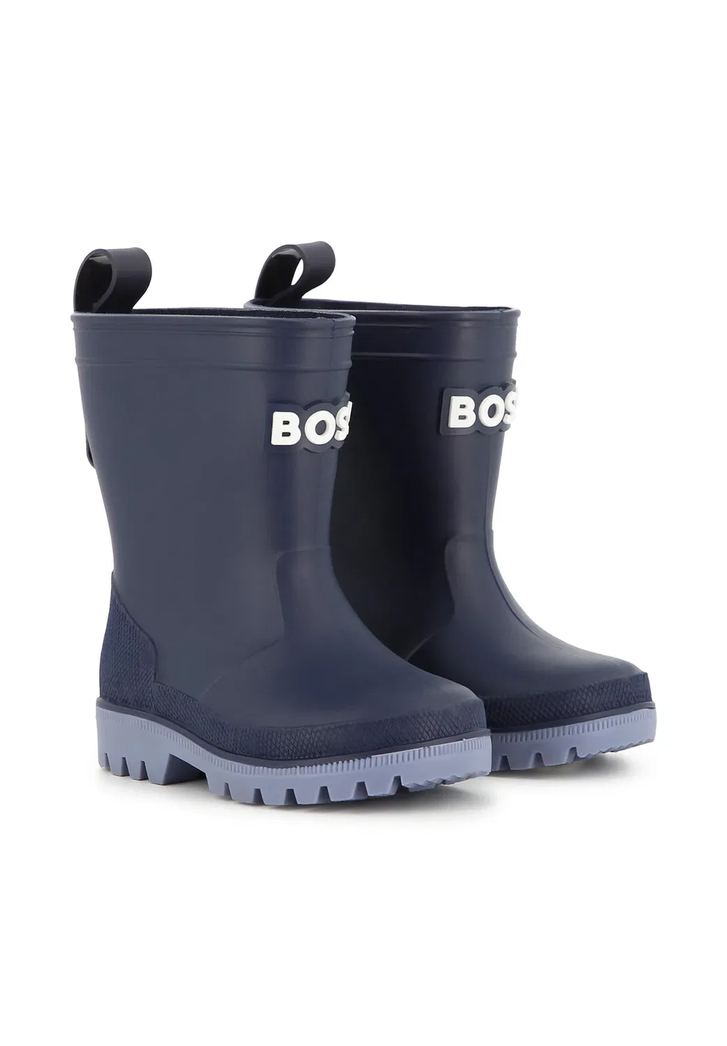 Резиновые сапоги для малышей - резиновые сапоги Boss Kidswear, Navy — фото 2