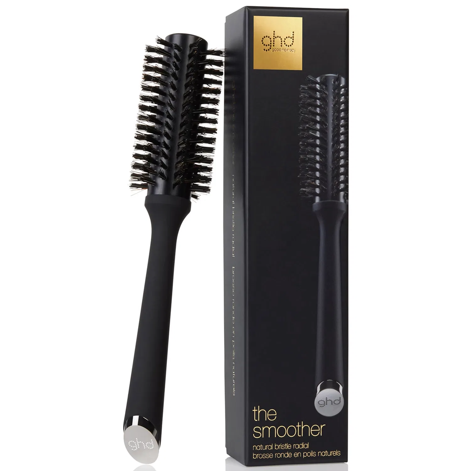 Щетка для волос The Smoother Natural Bristle Radial 35mm ghd — фото 2
