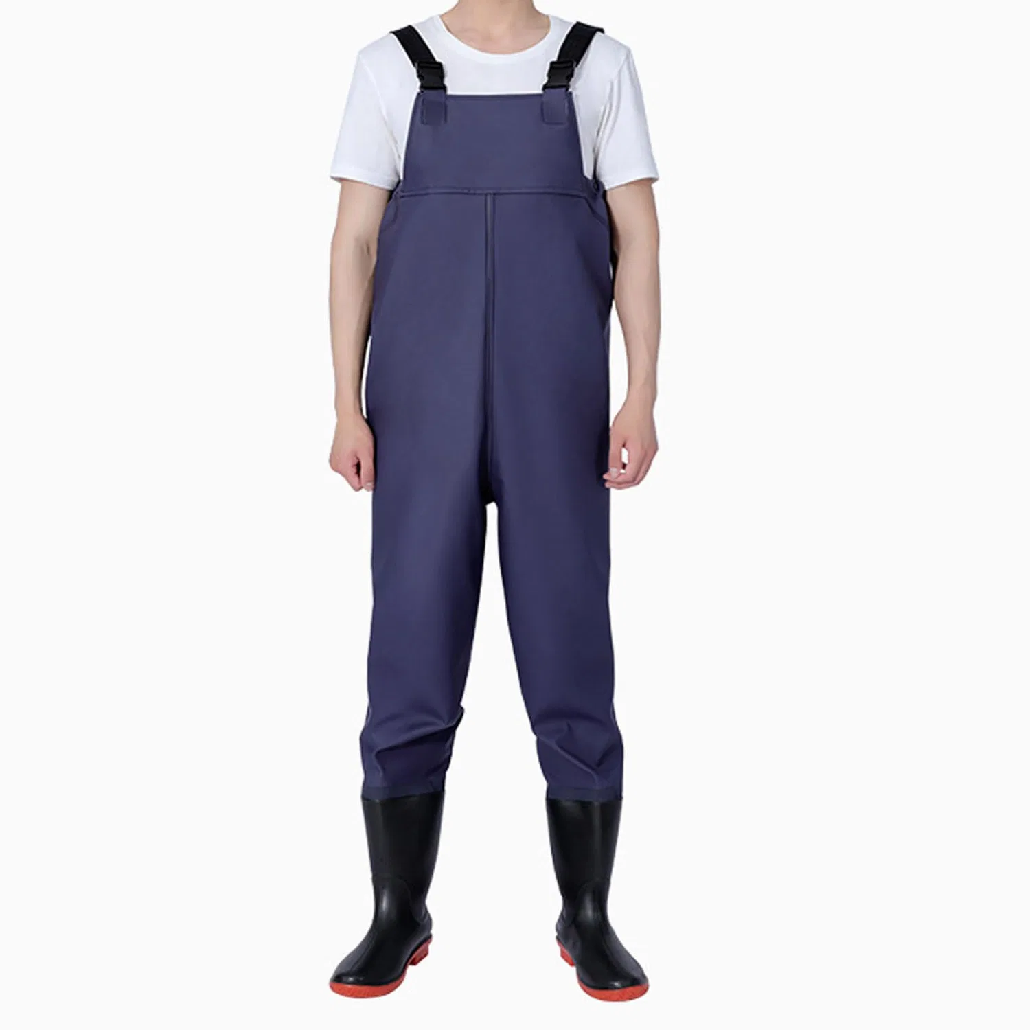 Мужские рыбацкие штаны с подтяжками, Blue 1
