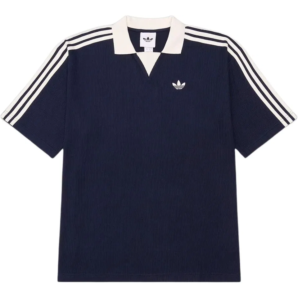 Мужское поло с коротким рукавом Adidas Originals, Marine Blue