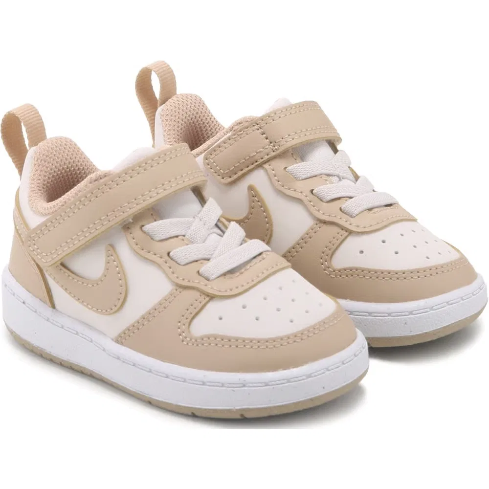 Детские кроссовки Kids' court borough low recraft для малышей Nike, Tan