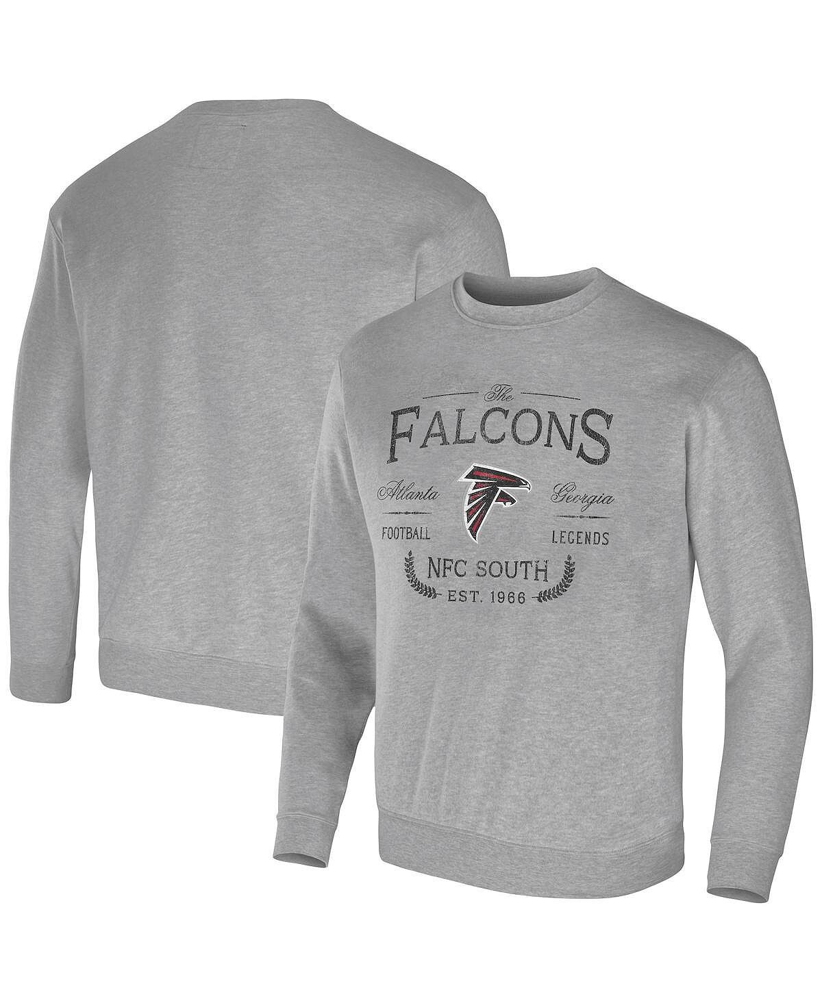 

Мужская коллекция nfl x darius rucker by heather grey толстовка atlanta falcons pullover Fanatics, мульти