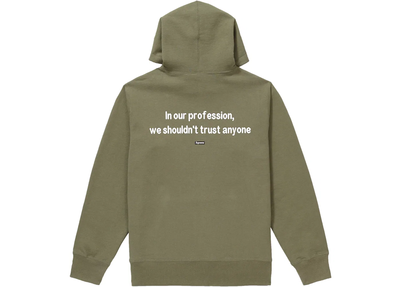 Мужская худи Supreme The Killer, Light Olive — фото 2