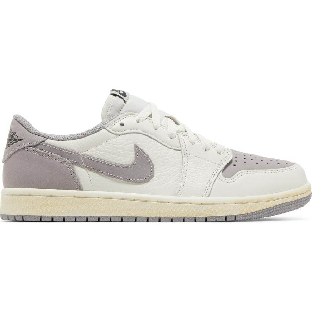 

Кроссовки Air Jordan 1 Retro Low OG Atmosphere Grey, серый/светло-серый/бежевый