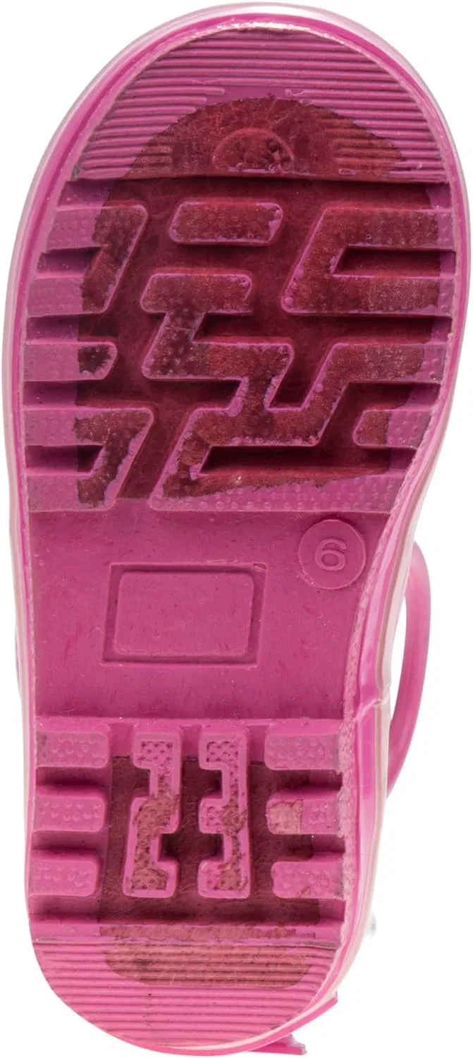 Детские резиновые сапоги для девочек Josmo, Pink Multi — фото 4