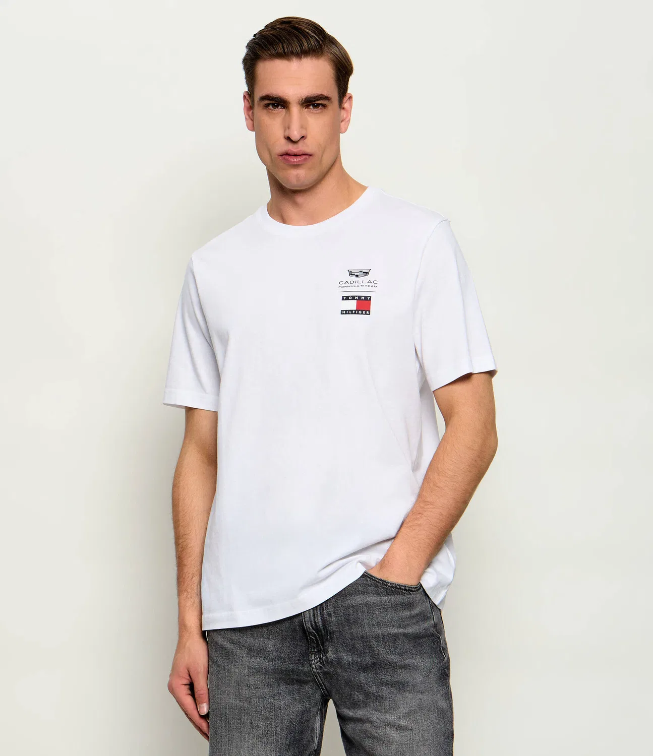 Футболка Tommy Hilfiger x Cadillac Formula 1 Team, белый