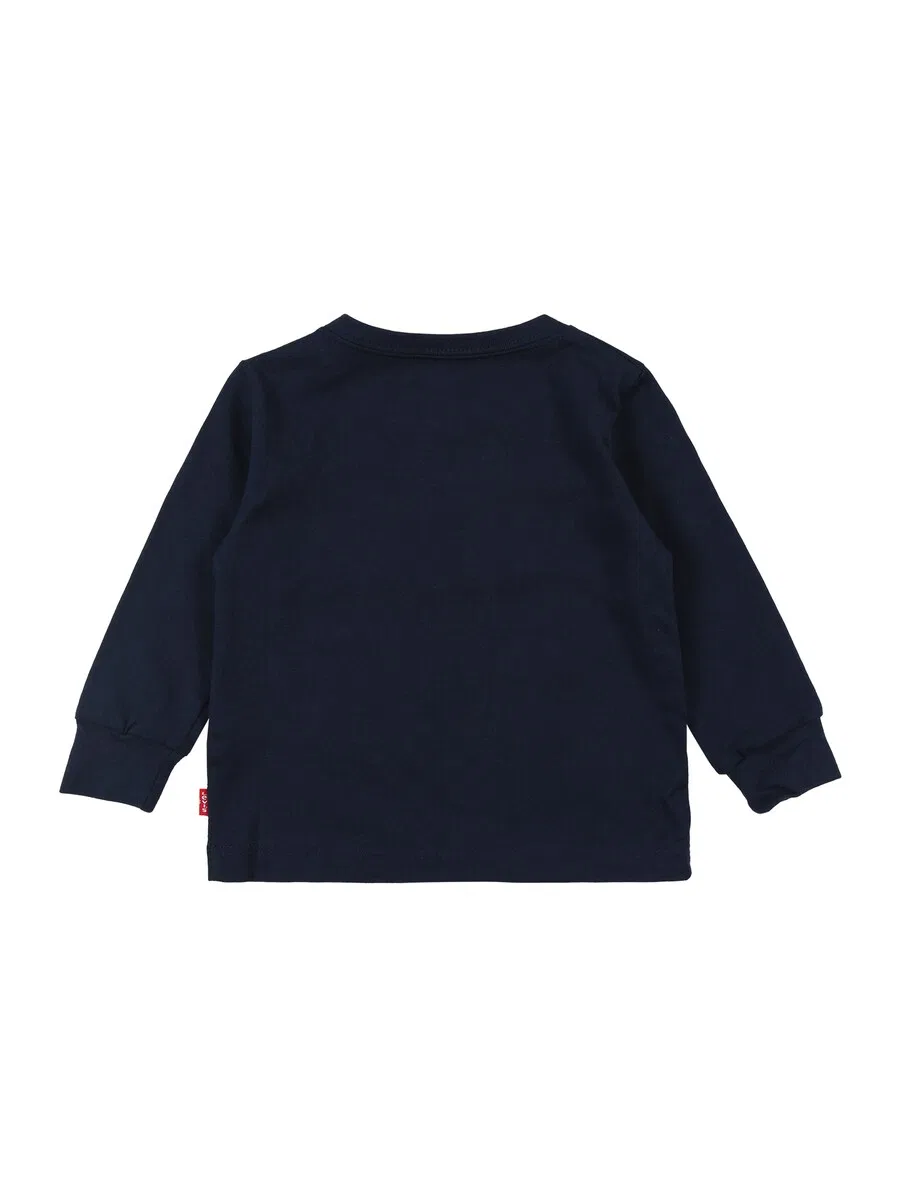 Детская рубашка темно-синего цвета Levi'S Kids — фото 2