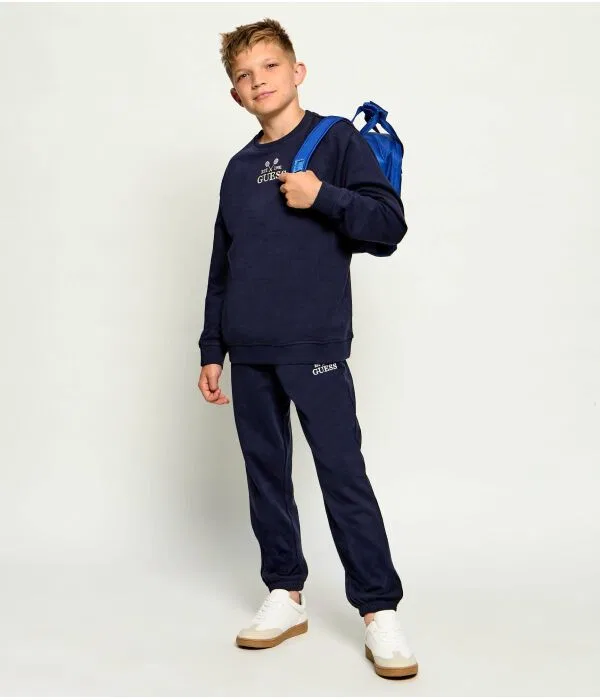 Детский спортивный костюм для мальчиков хлопковый Guess, Blu Marino