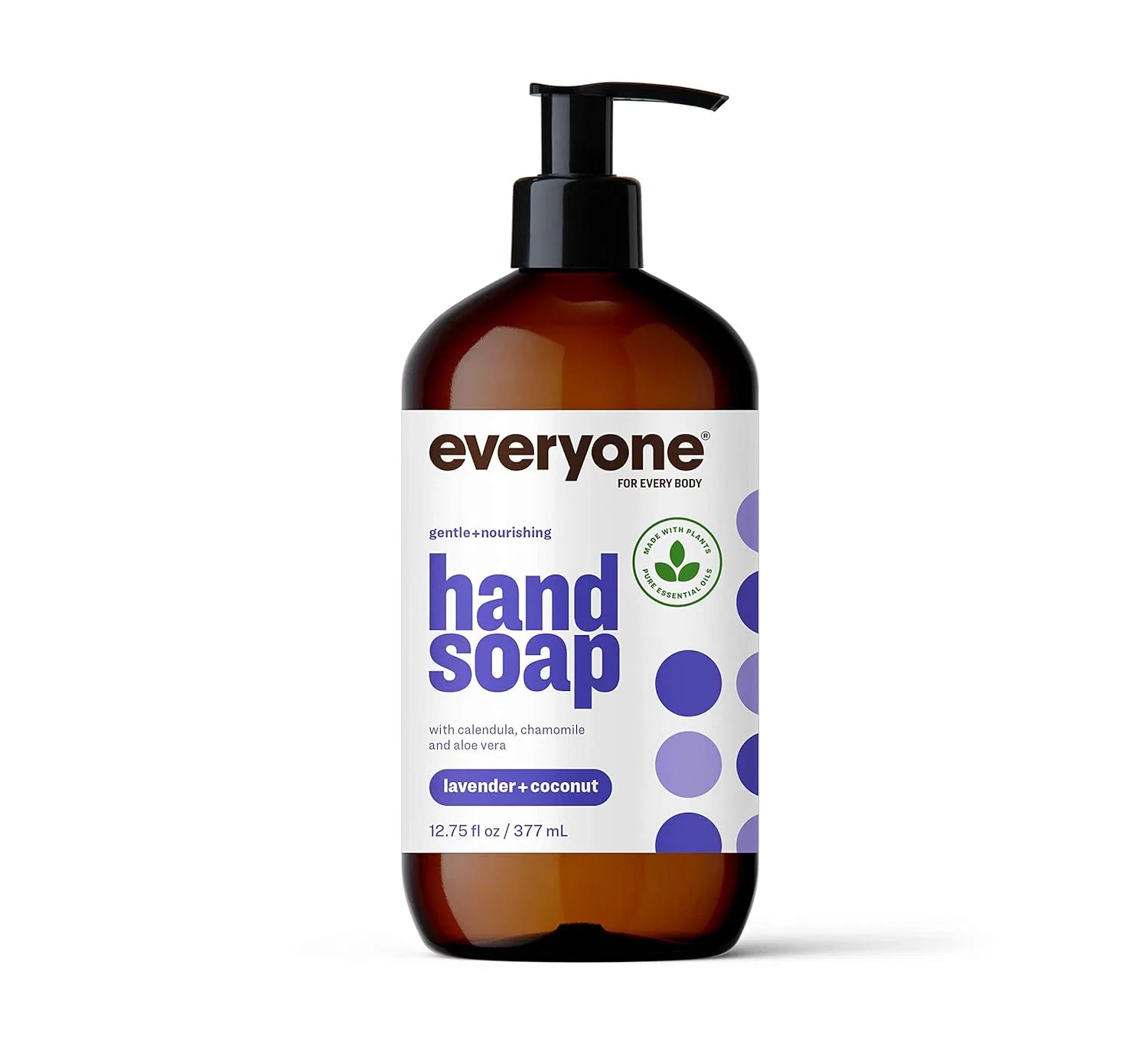 Жидкое мыло для рук Lavender + Coconut, everyone for every body, 377 мл