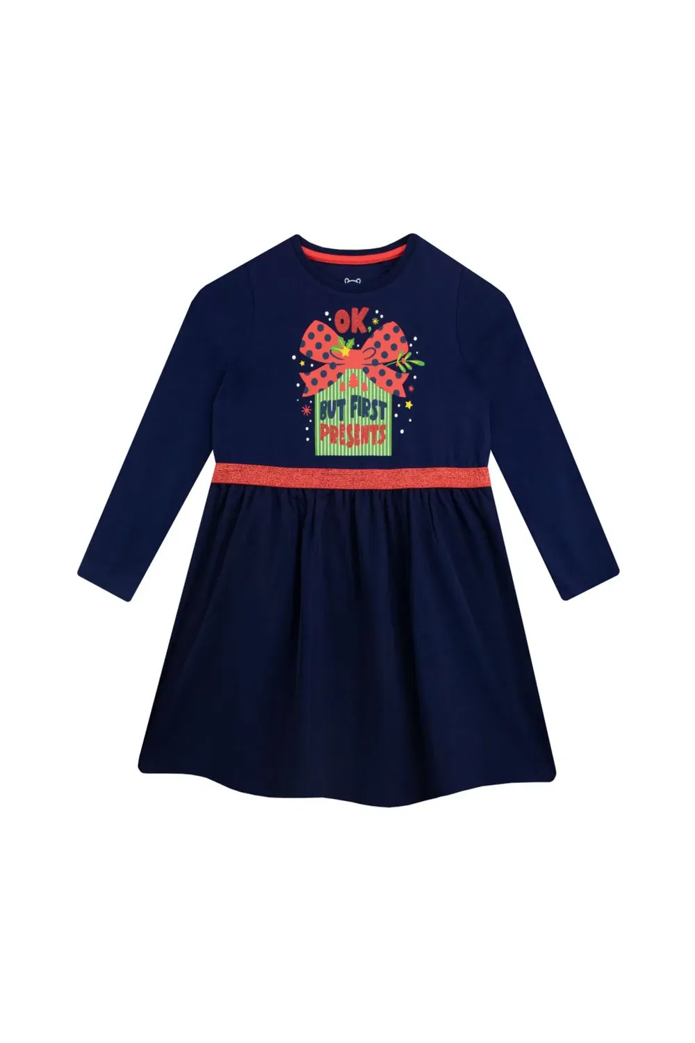 Платье с длинным рукавом Harry Bear, Navy