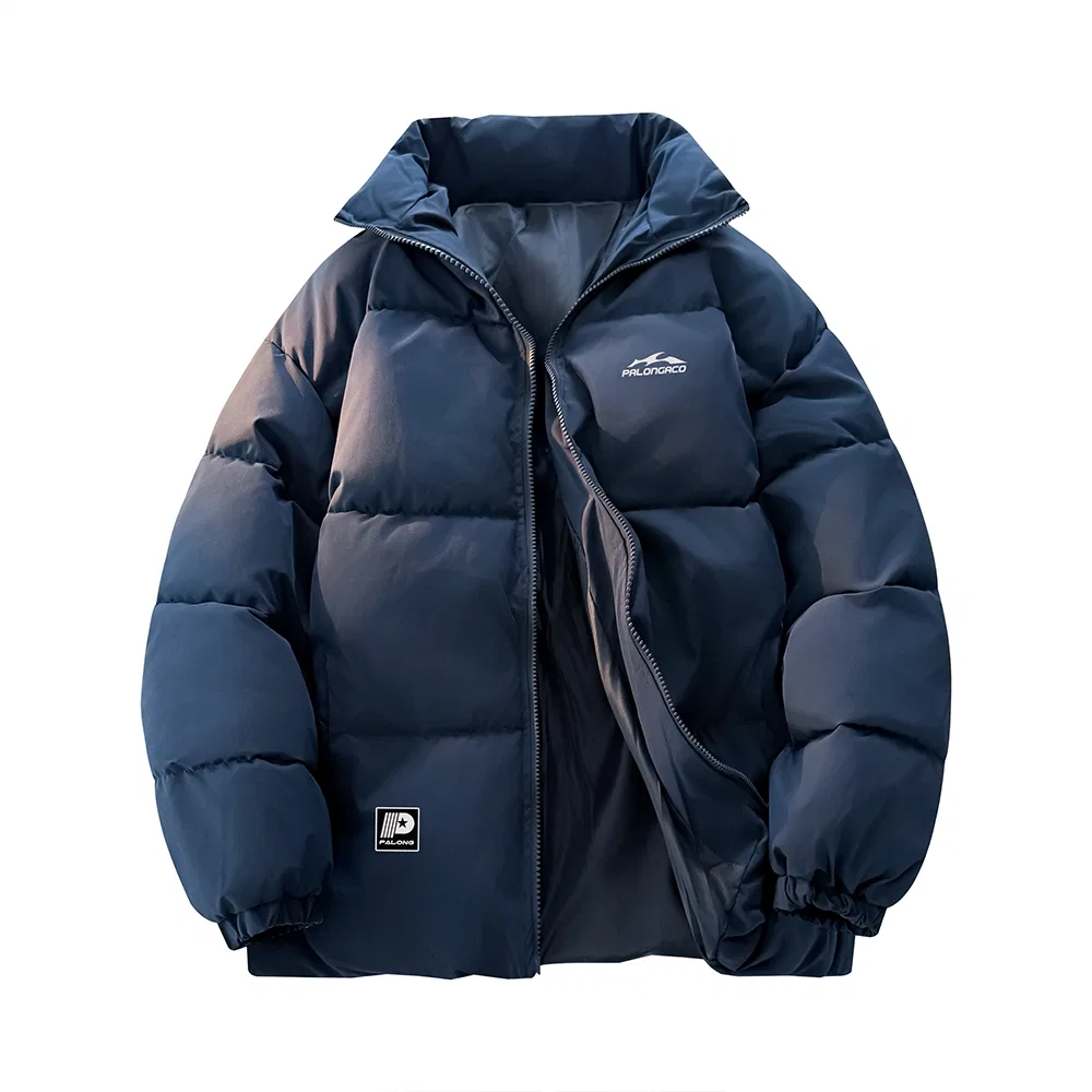 Детский пуховик с капюшоном, Navy Blue, PAL ONGACO