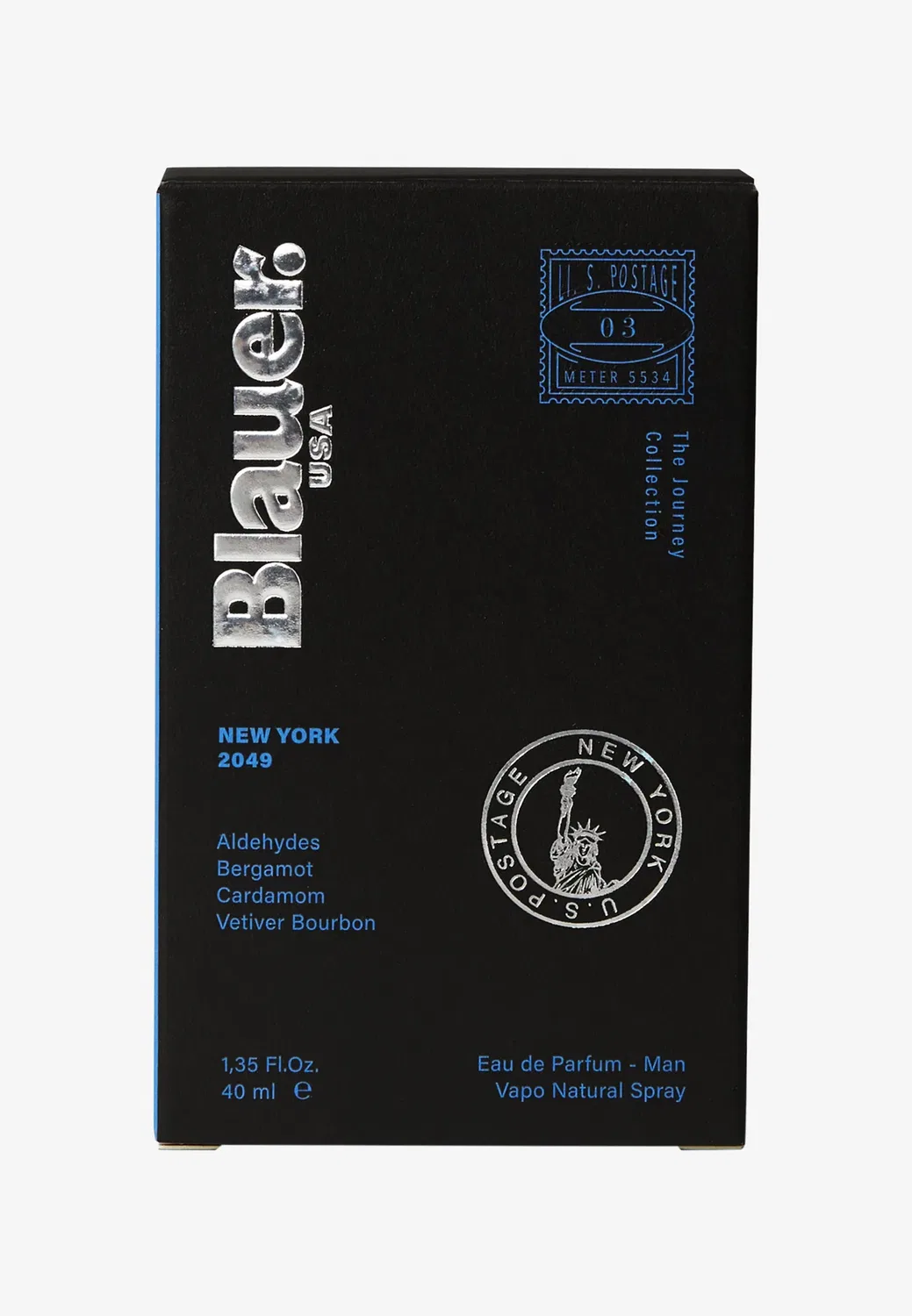 Blauer the travel Collection New York 2049 edp man - парфюмированная вода Blauer Fragrances, 80 мл — фото 3