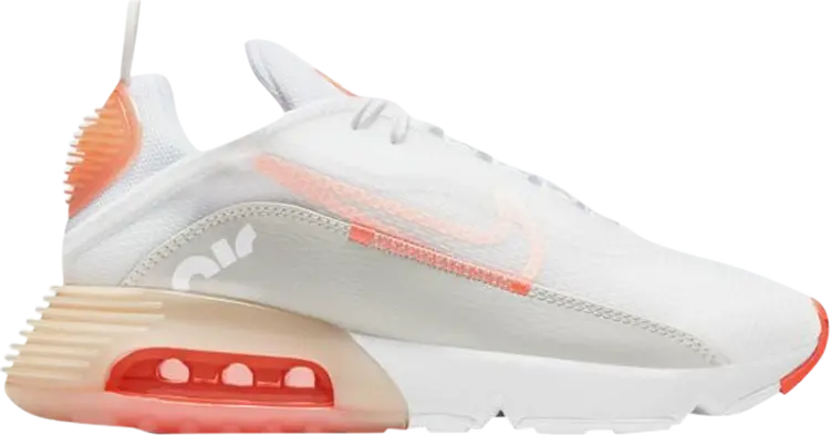 Кроссовки Nike Wmns Air Max 2090 'White Crimson Tint', белый