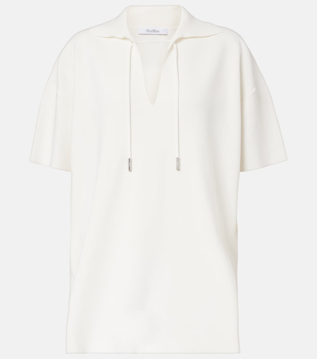 

Полтавский топ-крэп Max Mara, белый