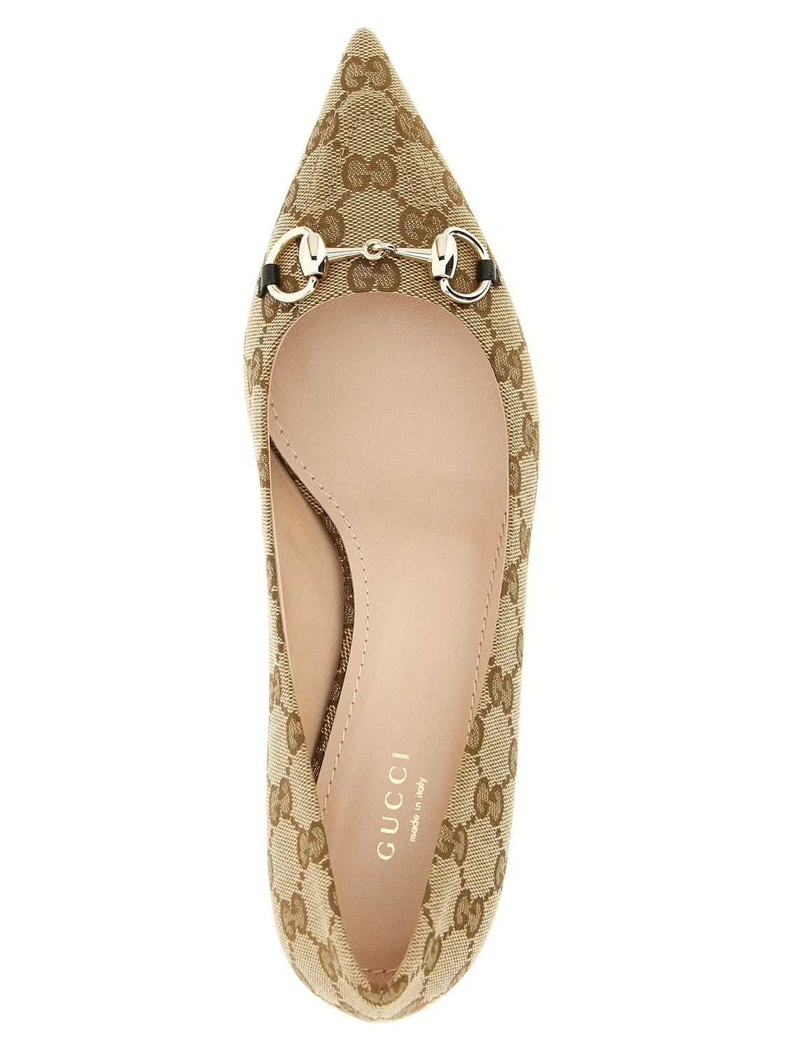 Туфли-лодочки 'Morsetto' GUCCI, бежевый — фото 4