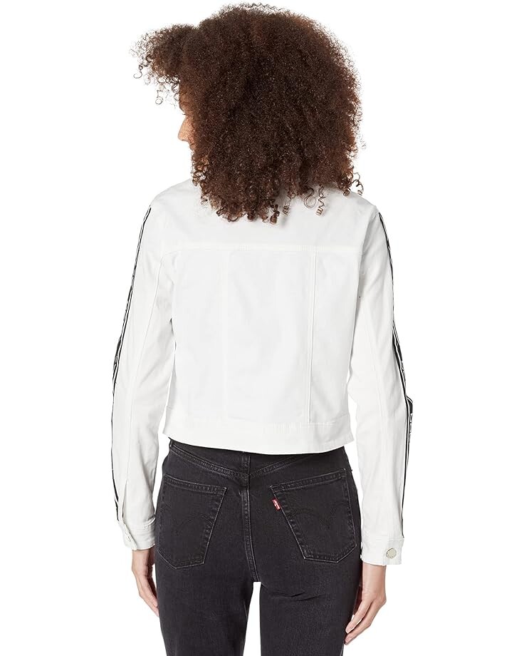 

Куртка Bebe Logo Jeans Jacket, белый