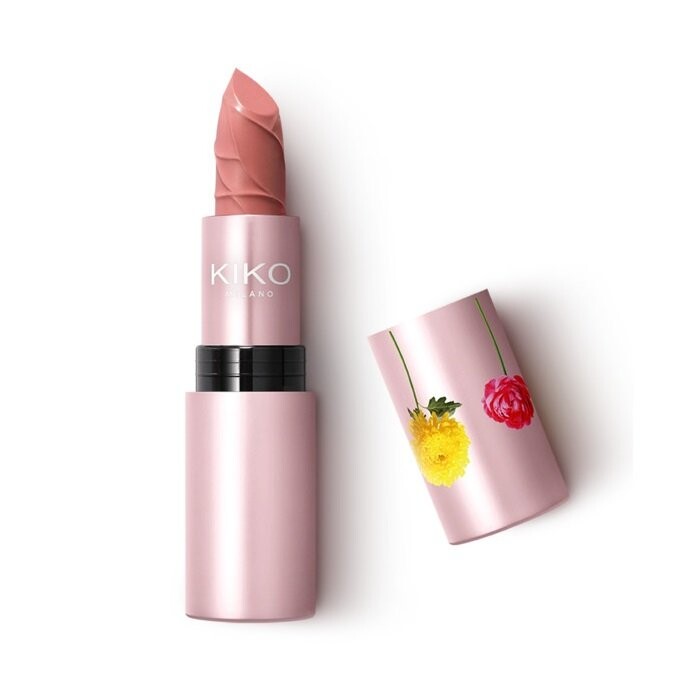 

KIKO Milano, Days in Bloom Hydra-Glow Lipstick, Увлажняющая губная помада, 02 Lady Rose 3,5 г