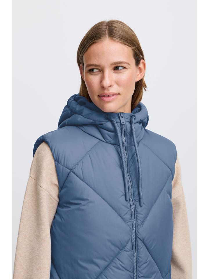 

B. young Жилет BYBOMINA, размер 8 - верхняя одежда, стандартный крой, цвет Blue Horizon