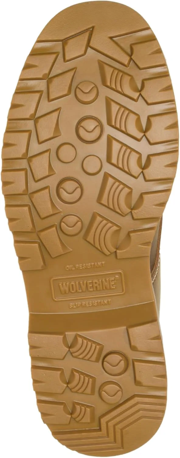 

Мужские рабочие ботинки Wolverine Floorhand с мягким носком и водонепроницаемой отделкой, модель Moc Toe, 6 дюймов