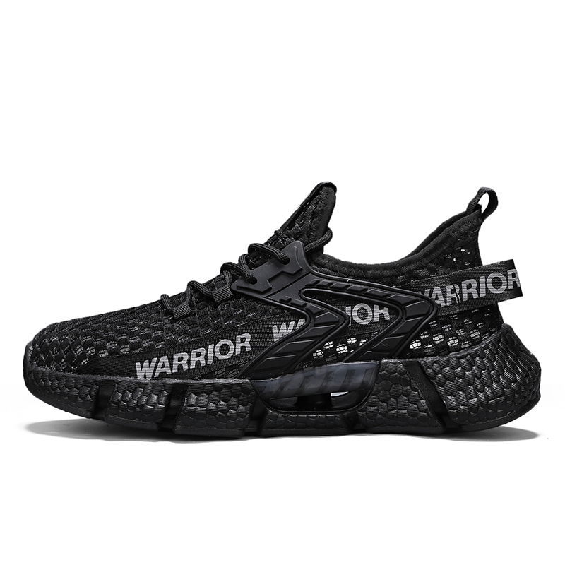 

Повседневные туфли мужские низкие серые WARRIOR, Black